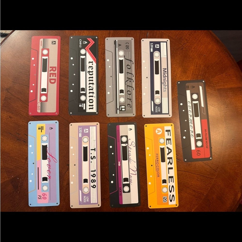 Taylor Swift Album Bookmarks